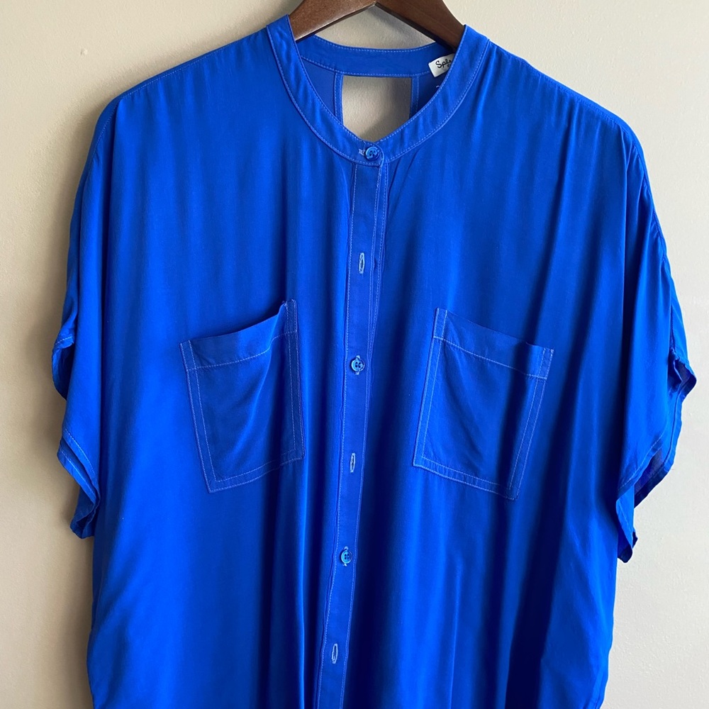 Splendid blue top
